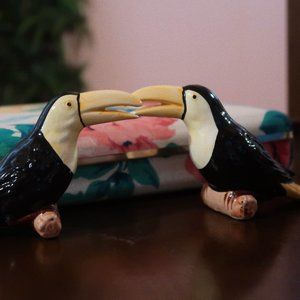 Retro Toucan Salt and Pepper Shakers